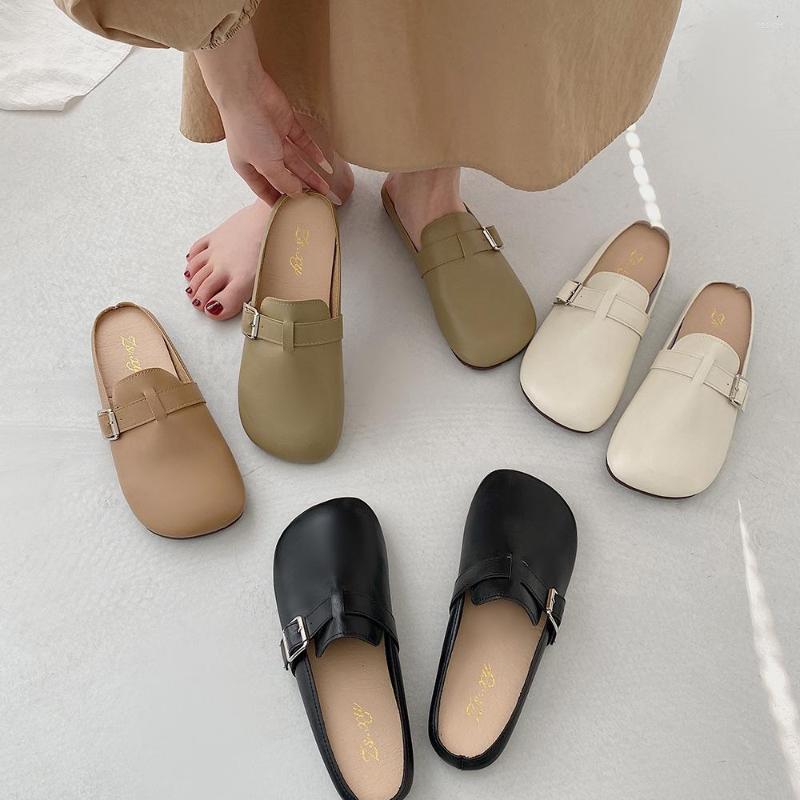 Slippers 2022 Summer Half Toe Muller Shoes Women's Fashion Soft Bottom Retro Wild Go Out Casual Round Head
Slippers 2022 Summer Half Toe Muller Shoes Women's Fashion Soft Bottom Retro Wild Go Out Casual Round Head
