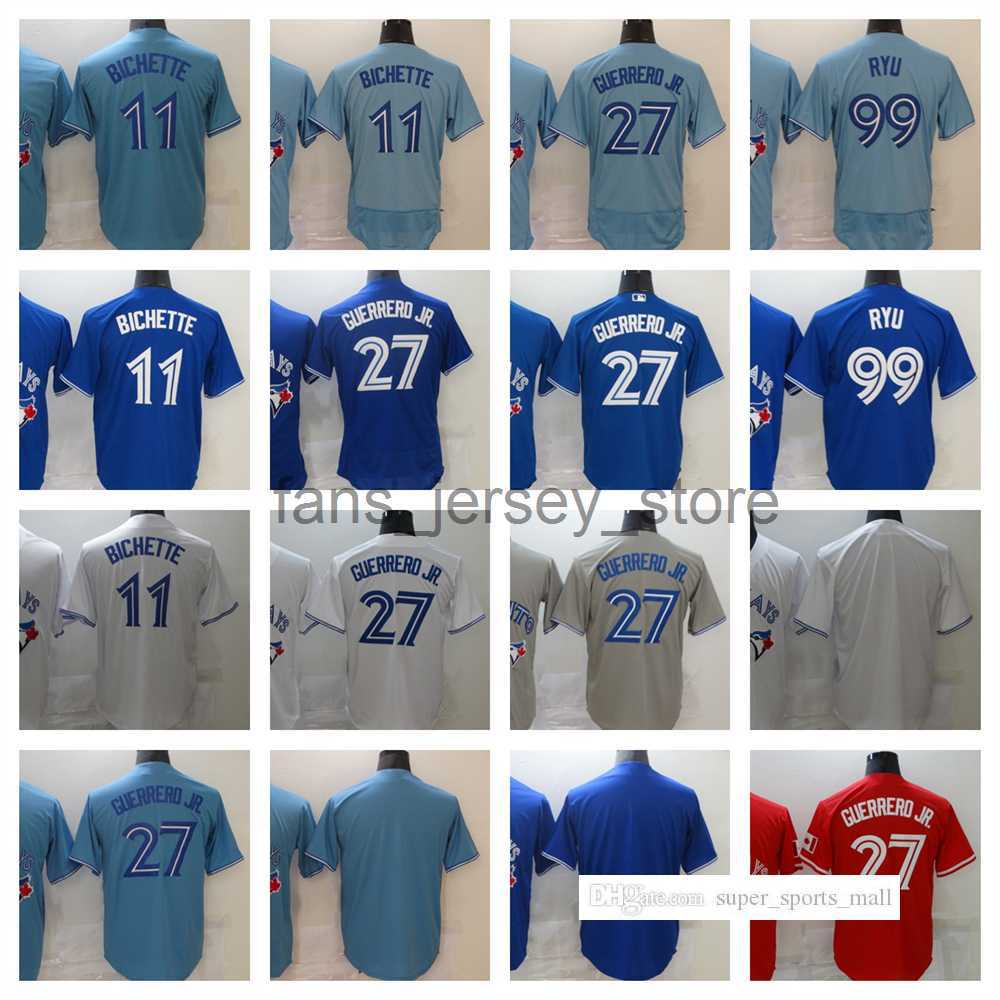 2022 New Baseball Jersey 99 Hyun-Jin Ryu 11 Bo Bichette 27 Vladimir Guerrero Jr.Blank Jerseys Men Women Youth Size S, As picture
2022 New Baseball Jersey 99 Hyun-Jin Ryu 11 Bo Bichette 27 Vladimir Guerrero Jr.Blank Jerseys Men Women Youth Size S, As picture