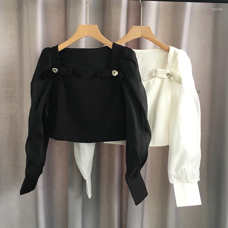 Women's Blouses Autumn Winter Casual Women Almighty Long Sleeve Square Collar Zipper Femme Shirts Tops Korean Fashion Blusas For Woman, Black
Women's Blouses Autumn Winter Casual Women Almighty Long Sleeve Square Collar Zipper Femme Shirts Tops Korean Fashion Blusas For Woman, Black