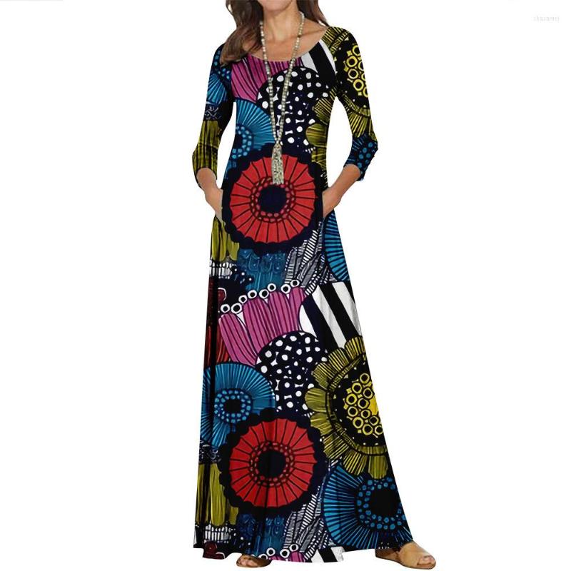 Casual Dresses 2022 Spring Round Neck Floral Print Dress Long Pullover Skirt Sleeve Elegant Street Wear, 10
Casual Dresses 2022 Spring Round Neck Floral Print Dress Long Pullover Skirt Sleeve Elegant Street Wear, 10