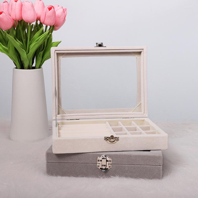 Cosmetic Bags Bag Flannelette Ring Box Jewelry Earrings Storage With Cover Dust-proof Jewel Makeup, Ws3561-g6
Cosmetic Bags Bag Flannelette Ring Box Jewelry Earrings Storage With Cover Dust-proof Jewel Makeup, Ws3561-g6