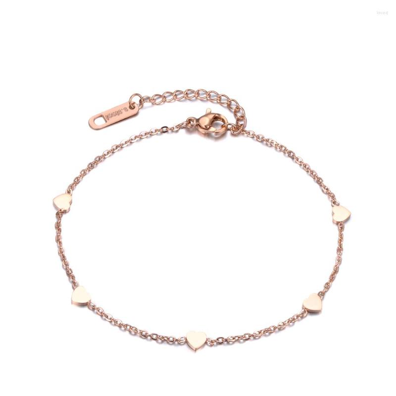 Link Bracelets Trendy Simple Design Stainless Steel Female Bracelet Rose Gold Chain Mini Love Heart Sweety Style For Girl B18183
Link Bracelets Trendy Simple Design Stainless Steel Female Bracelet Rose Gold Chain Mini Love Heart Sweety Style For Girl B18183