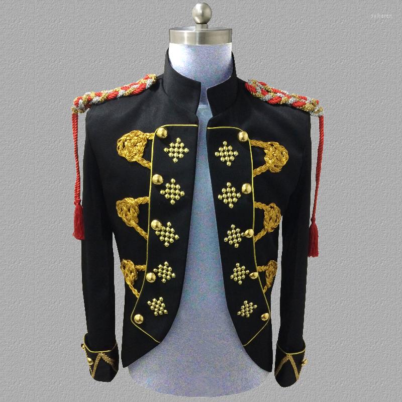 Men' Suits Court Uniform Blazer Men Designs Jacket Mens Stage Costumes For Singers Clothes Dance Star Style Dress Masculino Homme, Black
Men' Suits Court Uniform Blazer Men Designs Jacket Mens Stage Costumes For Singers Clothes Dance Star Style Dress Masculino Homme, Black