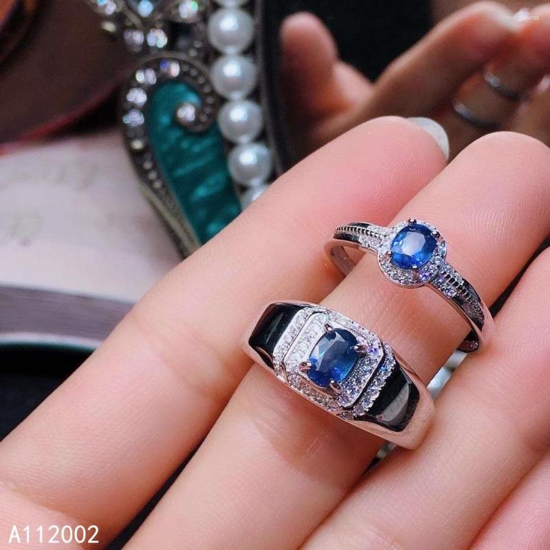 Cluster Rings KJJEAXCMY Fine Jewelry Natural Sapphire 925 Sterling Silver Gemstone Men Women Ring Couple Suit Support Test Lovely
Cluster Rings KJJEAXCMY Fine Jewelry Natural Sapphire 925 Sterling Silver Gemstone Men Women Ring Couple Suit Support Test Lovely