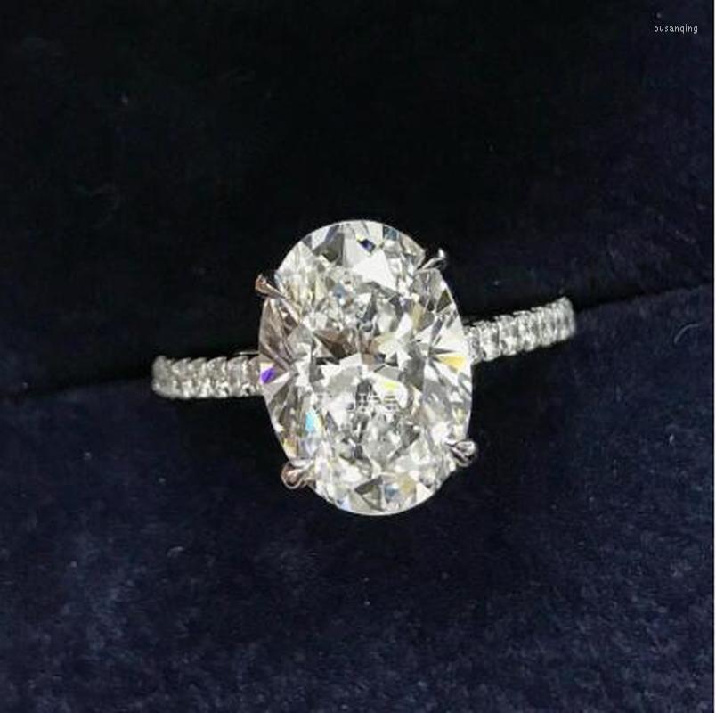 Wedding Rings Dazzling Promise Ring Silver Color Oval 4ct Zircon Sona Cz Band For Women Bridal Statement Party Jewelry
Wedding Rings Dazzling Promise Ring Silver Color Oval 4ct Zircon Sona Cz Band For Women Bridal Statement Party Jewelry