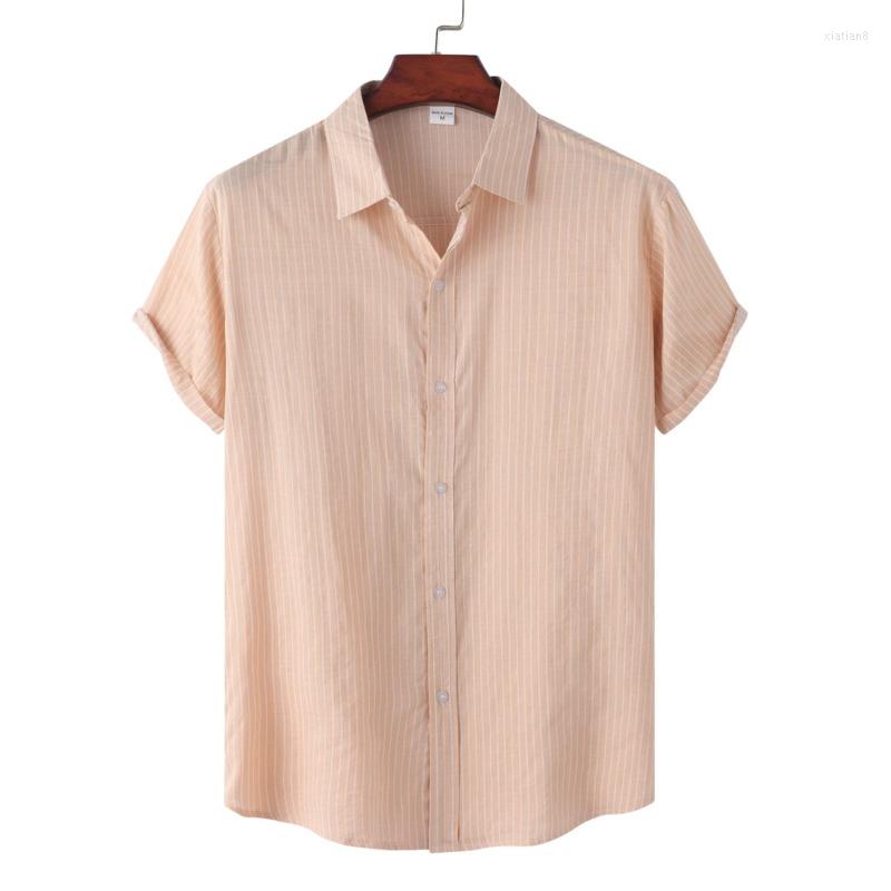Men's Casual Shirts 2022 Men's Lapel Short Sleeve Striped For Men Ethnic Style Pinstripe Printed Button Up Shirt, Khaki
Men's Casual Shirts 2022 Men's Lapel Short Sleeve Striped For Men Ethnic Style Pinstripe Printed Button Up Shirt, Khaki