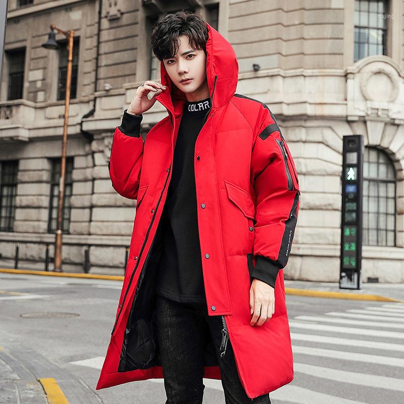 Men's Down Winter Jacket Mid-length Over The Knee 2022 Thick Warm Hooded Windproof Brand Clothing, White
Men's Down Winter Jacket Mid-length Over The Knee 2022 Thick Warm Hooded Windproof Brand Clothing, White