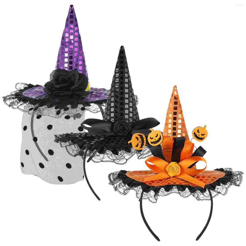 Bandanas Witch Hat Hair Accessories Halloween Headbandscosplay Costume Women Adult Headdress Hoops Masquerade Kids Headband Mini Hats
Bandanas Witch Hat Hair Accessories Halloween Headbandscosplay Costume Women Adult Headdress Hoops Masquerade Kids Headband Mini Hats