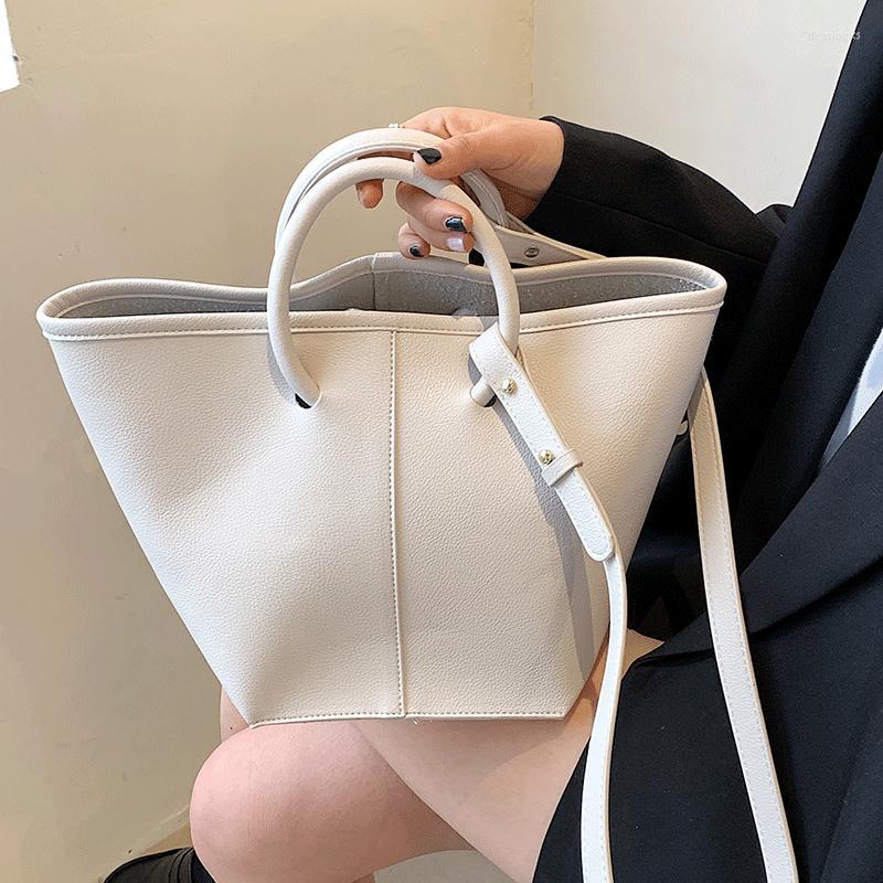 Evening Bags Women Top-handle Bag Vintage Crossbody Sac Ladies Large Tote Female Leather Handbags Simple Set Girls Shoulder, White
Evening Bags Women Top-handle Bag Vintage Crossbody Sac Ladies Large Tote Female Leather Handbags Simple Set Girls Shoulder, White