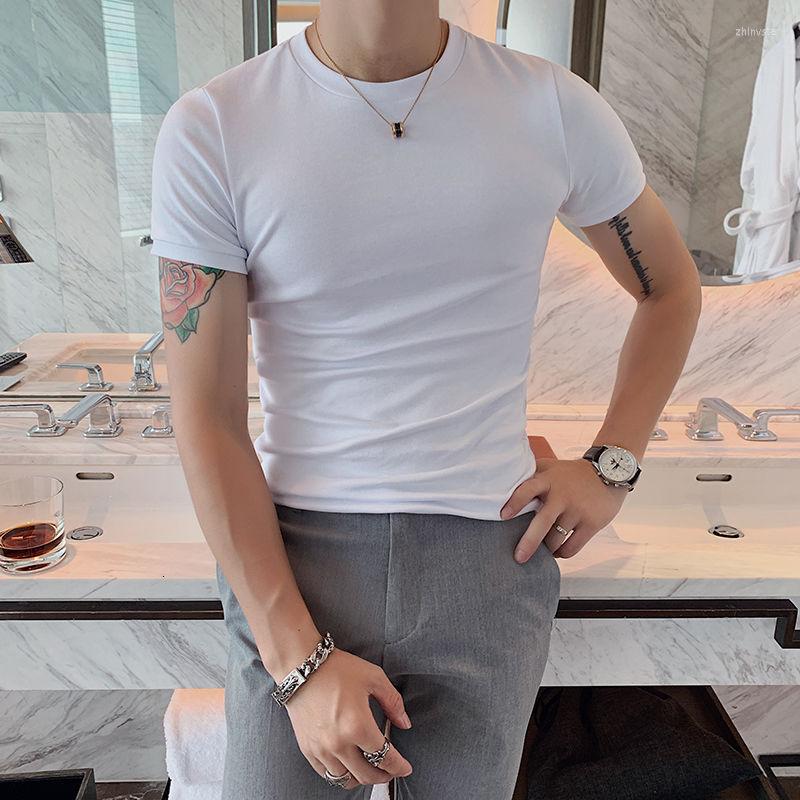 Men's T Shirts Tide Brand T-shirt 2022 Summer Tight-fitting Pure Cotton Bottoming Korean Slim Round Neck Short-sleeved Men, Black
Men's T Shirts Tide Brand T-shirt 2022 Summer Tight-fitting Pure Cotton Bottoming Korean Slim Round Neck Short-sleeved Men, Black