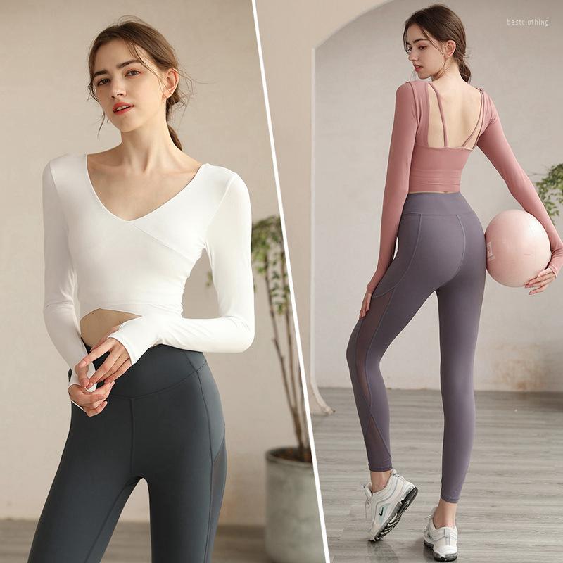 Active Sets Fashion Ladies Yoga Tight 2 Piece Set Long Sleeve Tops With Chest Pads Leggings High-Elastic Fitness Women Sport Suits, 2 piece set a
Active Sets Fashion Ladies Yoga Tight 2 Piece Set Long Sleeve Tops With Chest Pads Leggings High-Elastic Fitness Women Sport Suits, 2 piece set a