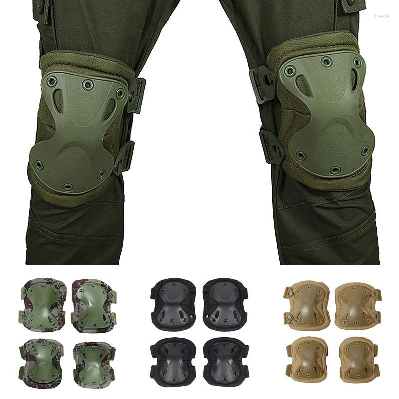 Knee Pads Tactical Elbow Protector CS Military Army & Set Outdoor Hunting Sport Safety Support, Black
Knee Pads Tactical Elbow Protector CS Military Army & Set Outdoor Hunting Sport Safety Support, Black
