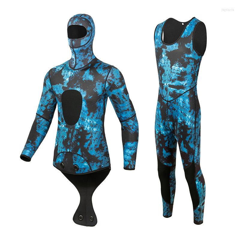 Women' Swimwear Camo Spearfishing Wetsuit 3mm Neoprene Scuba Diving Suits Two-Piece For Men Women Unisex Full Body Thermal Swimsuit, Kkq-007
Women' Swimwear Camo Spearfishing Wetsuit 3mm Neoprene Scuba Diving Suits Two-Piece For Men Women Unisex Full Body Thermal Swimsuit, Kkq-007