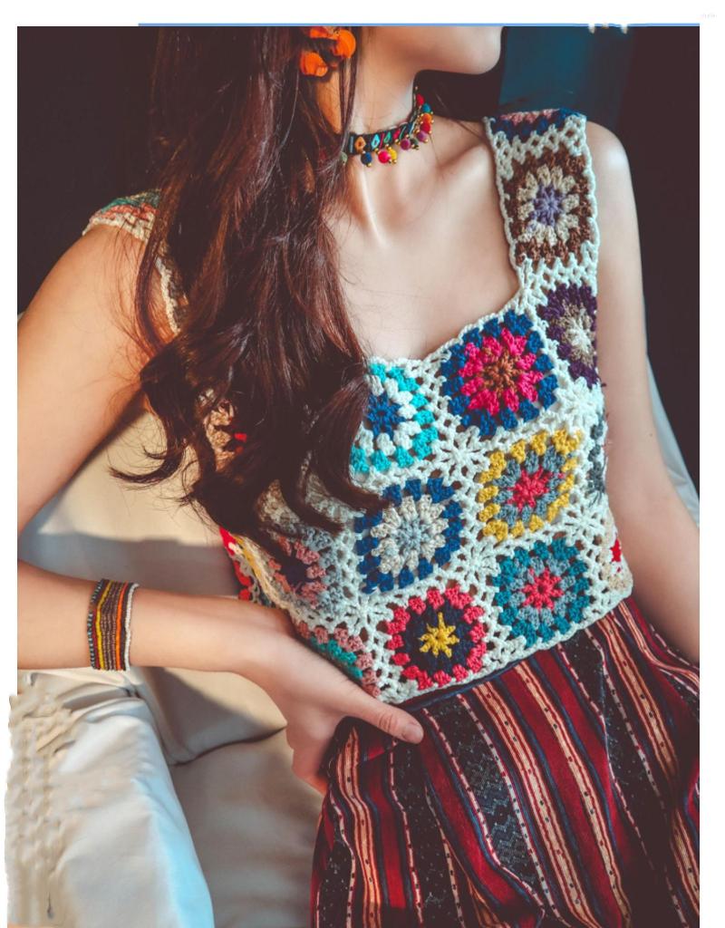 Women's Tanks Happie Queens Women Solid Hollow Out Sleeveless Crop Tops Beach Bohemian Vest Boho Knitted Camis, Beige
Women's Tanks Happie Queens Women Solid Hollow Out Sleeveless Crop Tops Beach Bohemian Vest Boho Knitted Camis, Beige