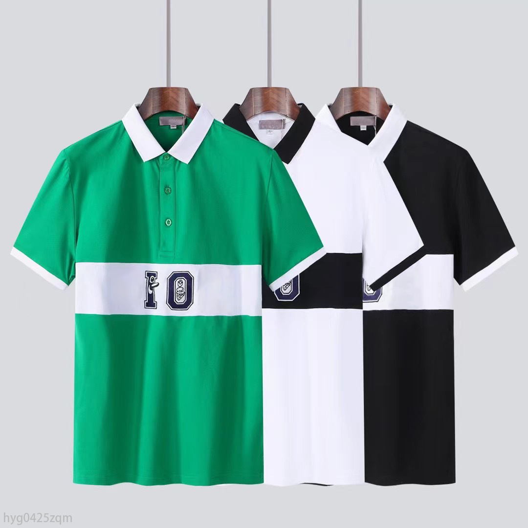 Mens Stylist polo shirts Fashion brands High Quality embroidery polos shirt Men Letters Printed Leisure Short Sleeve T Shirt tops Asian Size M-3XL HYG
Mens Stylist polo shirts Fashion brands High Quality embroidery polos shirt Men Letters Printed Leisure Short Sleeve T Shirt tops Asian Size M-3XL HYG