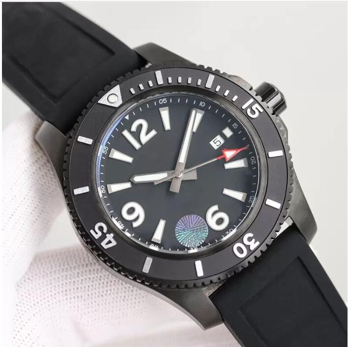 2023Breit Super-Ocean 46MM Dial Stainless Steel Rotating Bezel Mens Watch Automatic Mechanical Rubber Band Watch Luminous Wristwatches, Cus11
2023Breit Super-Ocean 46MM Dial Stainless Steel Rotating Bezel Mens Watch Automatic Mechanical Rubber Band Watch Luminous Wristwatches, Cus11
