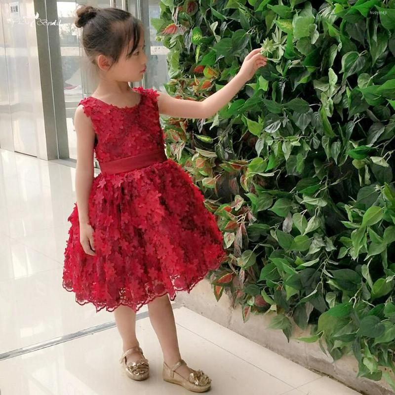 Girl Dresses LZC023 Red Wine Sleeveless O Neckline Bow Flower Kids Beauty Pageant, Picture color
Girl Dresses LZC023 Red Wine Sleeveless O Neckline Bow Flower Kids Beauty Pageant, Picture color