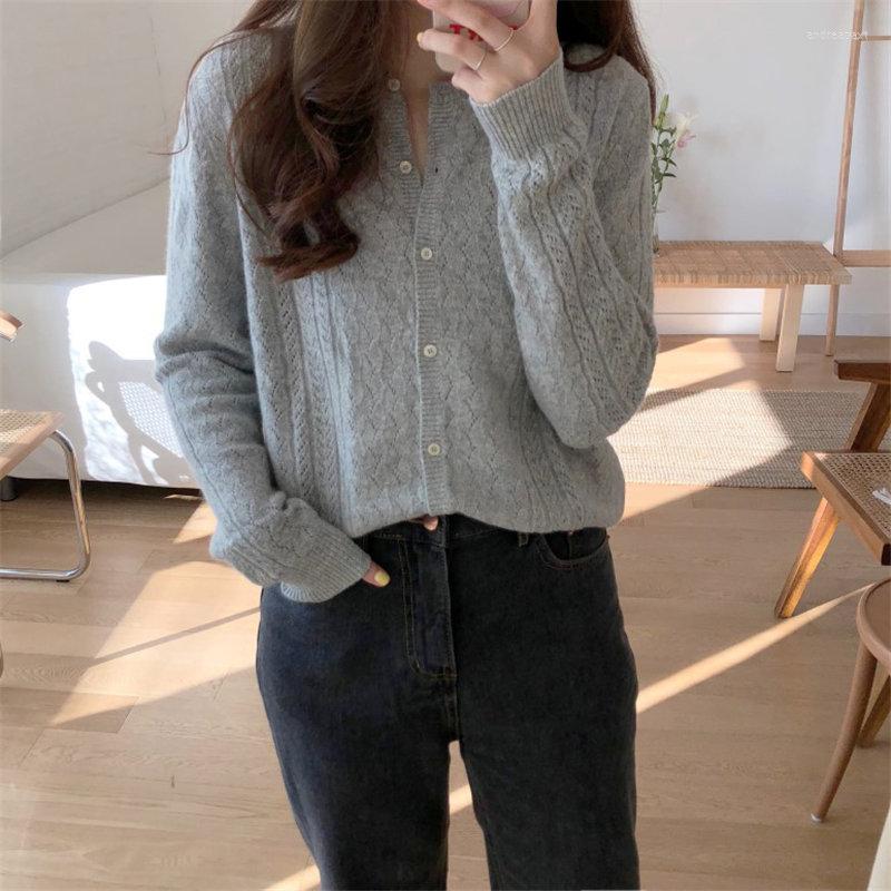 Women's Knits Alien Kitty Cashmere Elegant 2022 Knitted Women Sweet All-Match High Quality Cardigans Korean Vintage Retro Chic Loose, Beige
Women's Knits Alien Kitty Cashmere Elegant 2022 Knitted Women Sweet All-Match High Quality Cardigans Korean Vintage Retro Chic Loose, Beige