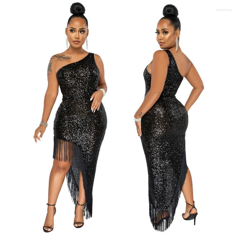 Casual Dresses Sexy Sequined Tassels Bodycon Evening Women Party Night Clubwear Sleeveless Backless Mini Dress Irregular Slit Vestidos, White
Casual Dresses Sexy Sequined Tassels Bodycon Evening Women Party Night Clubwear Sleeveless Backless Mini Dress Irregular Slit Vestidos, White
