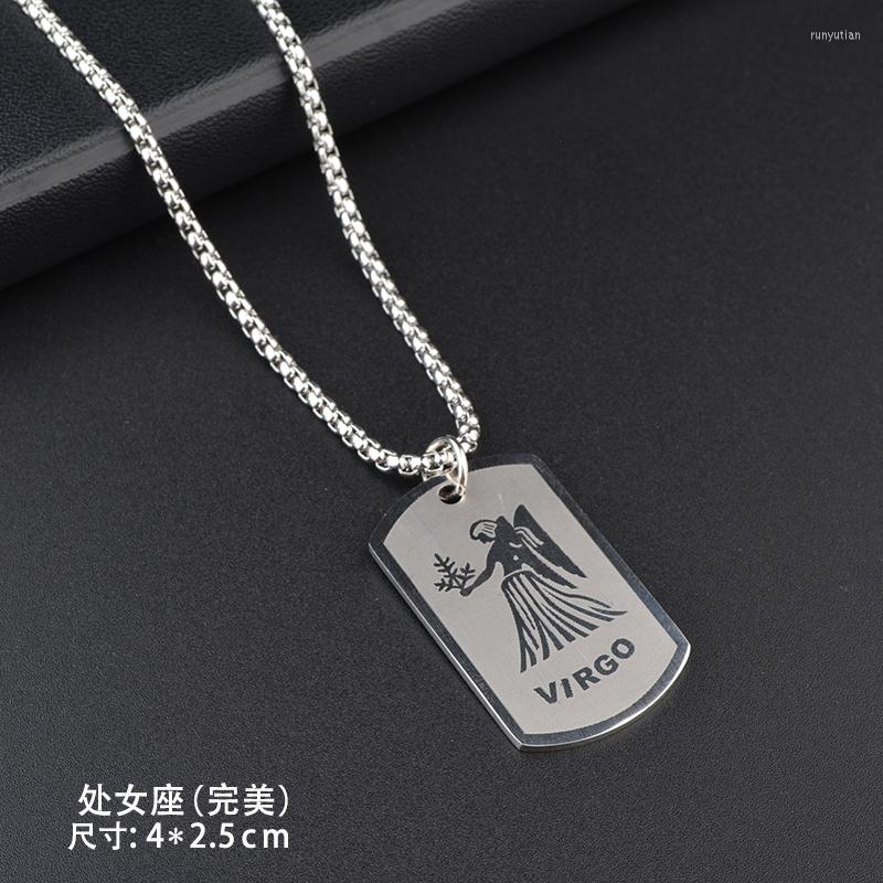 Chains Fashion Trend Casual Hip-hop Twelve Constellation Tag Unisex Sweater Accessories Pendant
Chains Fashion Trend Casual Hip-hop Twelve Constellation Tag Unisex Sweater Accessories Pendant
