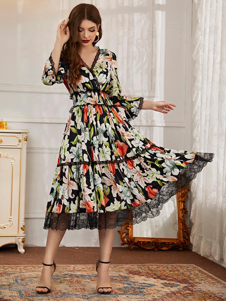 Casual Dresses TOLEEN Women Midi 2022 Summer Chic Elegant V-Neck Slim Floral Print Boho Arabic Turkey Evening Party Robe Vestido, Multi
Casual Dresses TOLEEN Women Midi 2022 Summer Chic Elegant V-Neck Slim Floral Print Boho Arabic Turkey Evening Party Robe Vestido, Multi