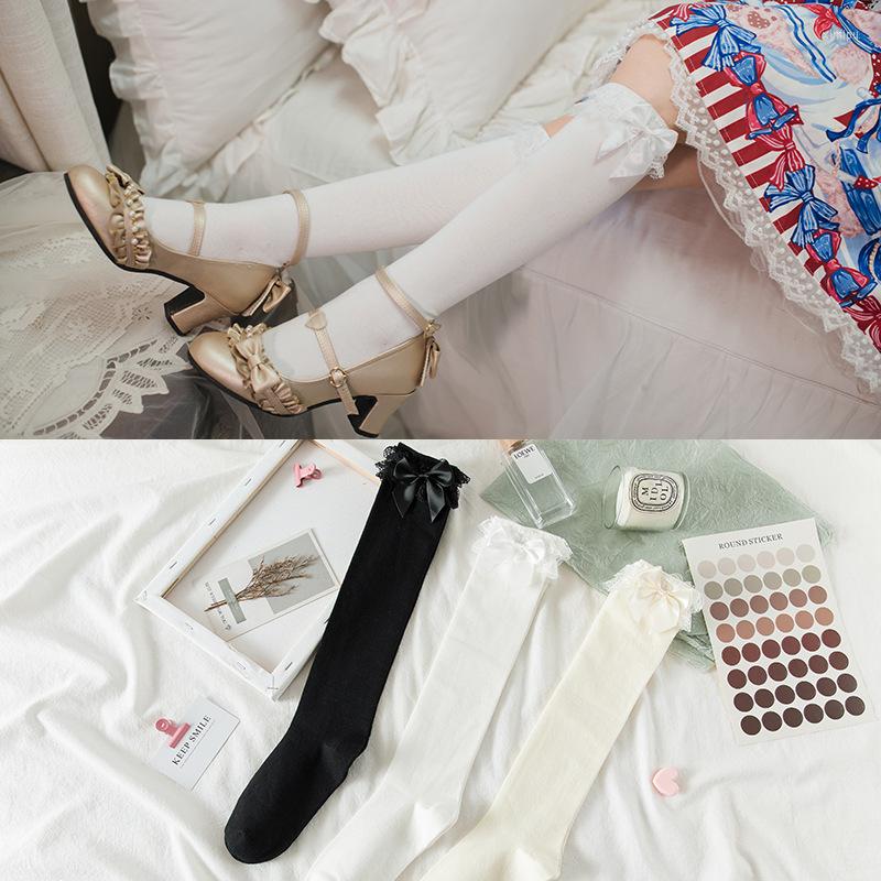 Women Socks Japanese Cute Harajuku Style Sweet Girl Lolita Long Bow Lovely Cosplay Spring Autumn Soft White Knee Gift, Beige
Women Socks Japanese Cute Harajuku Style Sweet Girl Lolita Long Bow Lovely Cosplay Spring Autumn Soft White Knee Gift, Beige