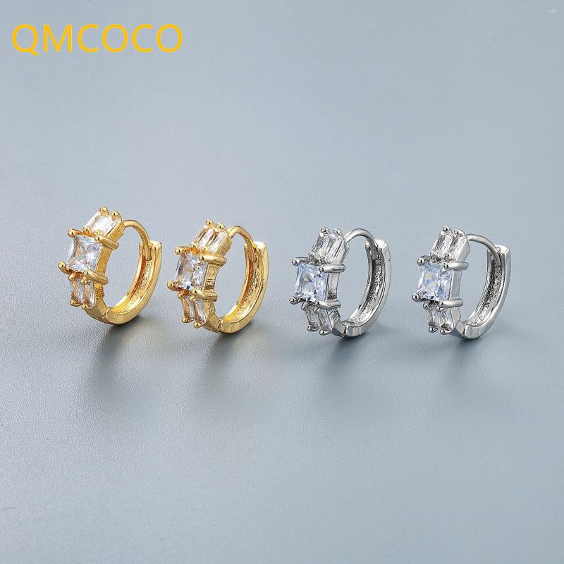 Hoop Earrings QMCOCO Korean Simple Earclaps Creative Symmetrical Zircon Light Luxury Silver Color Girl Birthday Party Gifts
Hoop Earrings QMCOCO Korean Simple Earclaps Creative Symmetrical Zircon Light Luxury Silver Color Girl Birthday Party Gifts