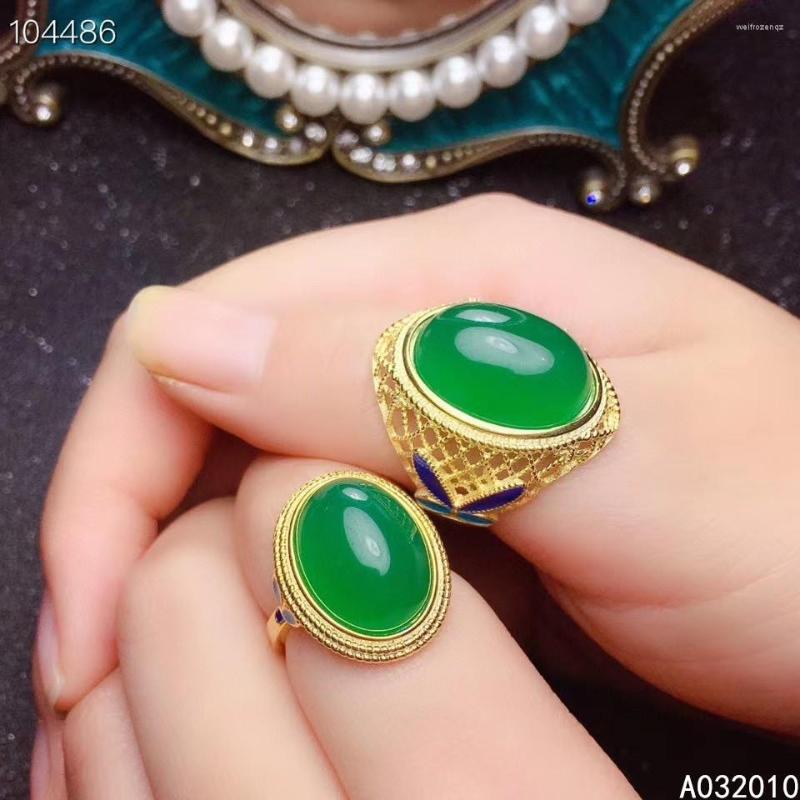 Cluster Rings KJJEAXCMY Fine Jewelry 925 Sterling Silver Natural Chalcedony Lover's Female Girl Women Men Couple Ring Support Test
Cluster Rings KJJEAXCMY Fine Jewelry 925 Sterling Silver Natural Chalcedony Lover's Female Girl Women Men Couple Ring Support Test