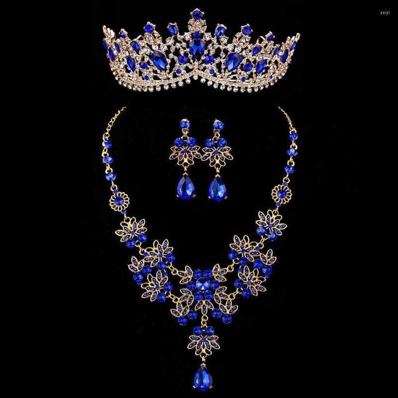 Necklace Earrings Set KMVEXO 3PCS Europe Fashion Luxury Crystal Rhinestone Wedding Bridal Princess Gorgeous Tiaras, Picture shown
Necklace Earrings Set KMVEXO 3PCS Europe Fashion Luxury Crystal Rhinestone Wedding Bridal Princess Gorgeous Tiaras, Picture shown