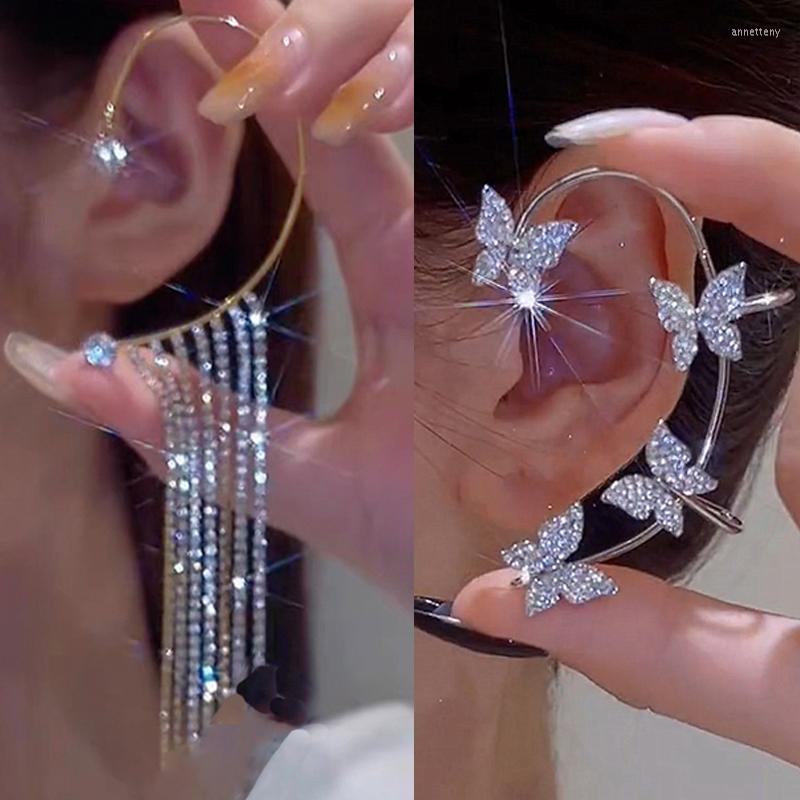 Backs Earrings 1Pairs Long Hanging For Women Sparkling Rhinestone Tassel Crystal Earring No Pierced Ear Cuff Trendy Clip Jewelry
Backs Earrings 1Pairs Long Hanging For Women Sparkling Rhinestone Tassel Crystal Earring No Pierced Ear Cuff Trendy Clip Jewelry