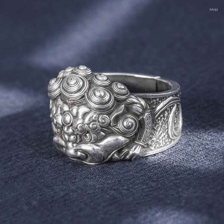 Cluster Rings Solid 999 Sterling Silver Thai Retro Biker MENS Handmade Lion Ring Jewelry Gift A4536
Cluster Rings Solid 999 Sterling Silver Thai Retro Biker MENS Handmade Lion Ring Jewelry Gift A4536