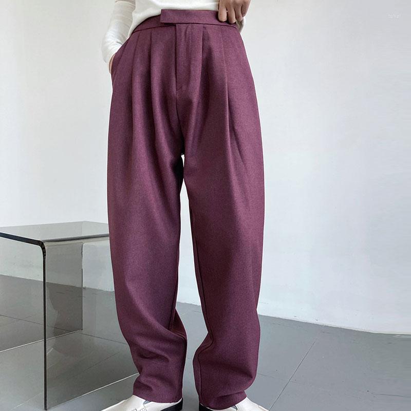 Women's Pants 2022 Autumn/Winter Women Suit Casual Loose Thick Long High Waist Trousers Tweed Straight Femme Streetwear, Gray
Women's Pants 2022 Autumn/Winter Women Suit Casual Loose Thick Long High Waist Trousers Tweed Straight Femme Streetwear, Gray