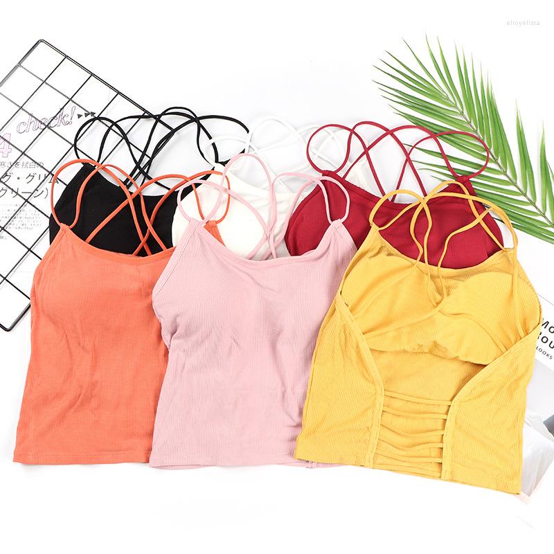 Bras Sexy Women Underwear Padded Sports Top Female Fitness Seamless Backless Bralette Vest Brassiere Sportswear, Orange
Bras Sexy Women Underwear Padded Sports Top Female Fitness Seamless Backless Bralette Vest Brassiere Sportswear, Orange
