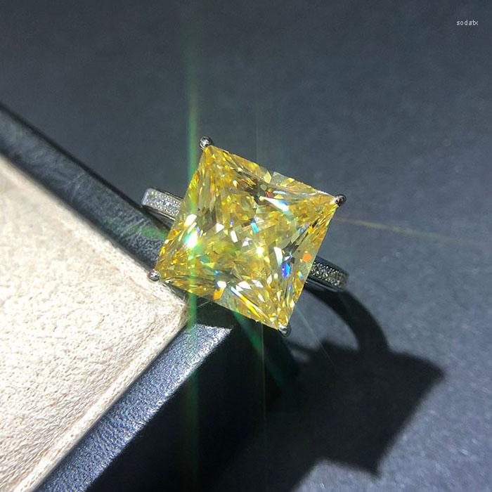 Cluster Rings Luxury 925 Sterling Silver 7 S Super Big Square Citrine Wedding Engagement Ring For Women Men Fine Jewelry Couple
Cluster Rings Luxury 925 Sterling Silver 7 S Super Big Square Citrine Wedding Engagement Ring For Women Men Fine Jewelry Couple