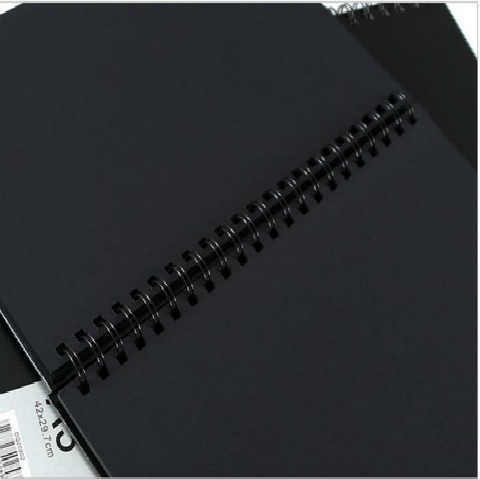 Black Card Book A4 120 Pages Black Card Paper Inner Page Coil Book Graffiti A3 Photo Album DIY Black Sketchbook Notebook
Black Card Book A4 120 Pages Black Card Paper Inner Page Coil Book Graffiti A3 Photo Album DIY Black Sketchbook Notebook