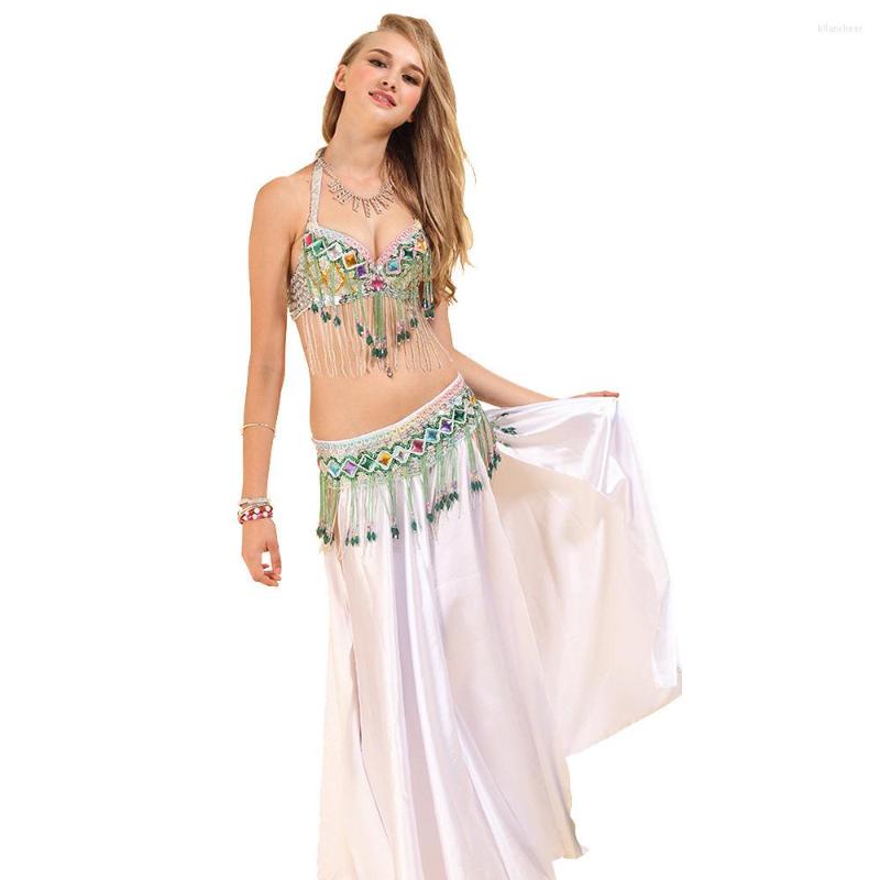 Stage Wear Women Belly Dance Costume Ladies Dancer Performance Clothes Tassels Bra Belt Skirt Sets, Picture shown
Stage Wear Women Belly Dance Costume Ladies Dancer Performance Clothes Tassels Bra Belt Skirt Sets, Picture shown