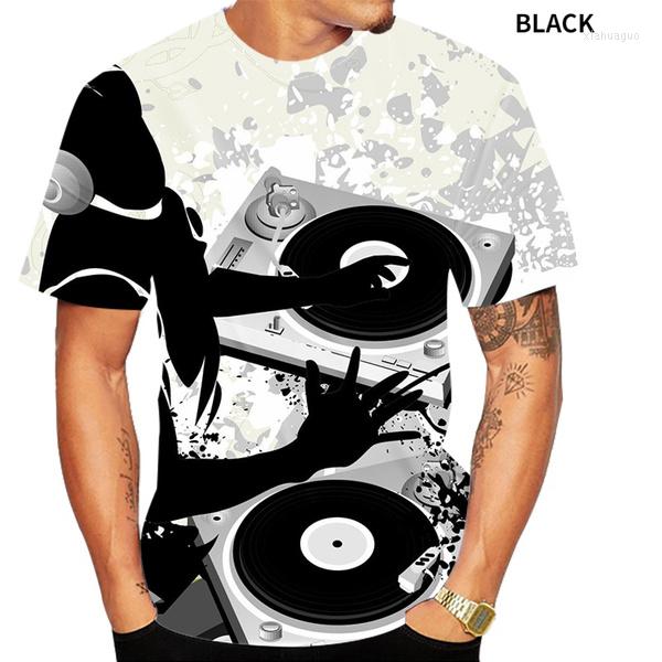 Men's T Shirts Summer Fashion Fun DJ Stage Electronic Music 3D Printed T-shirt Casual Short-sleeved Shirt S-4XL, Black
Men's T Shirts Summer Fashion Fun DJ Stage Electronic Music 3D Printed T-shirt Casual Short-sleeved Shirt S-4XL, Black
