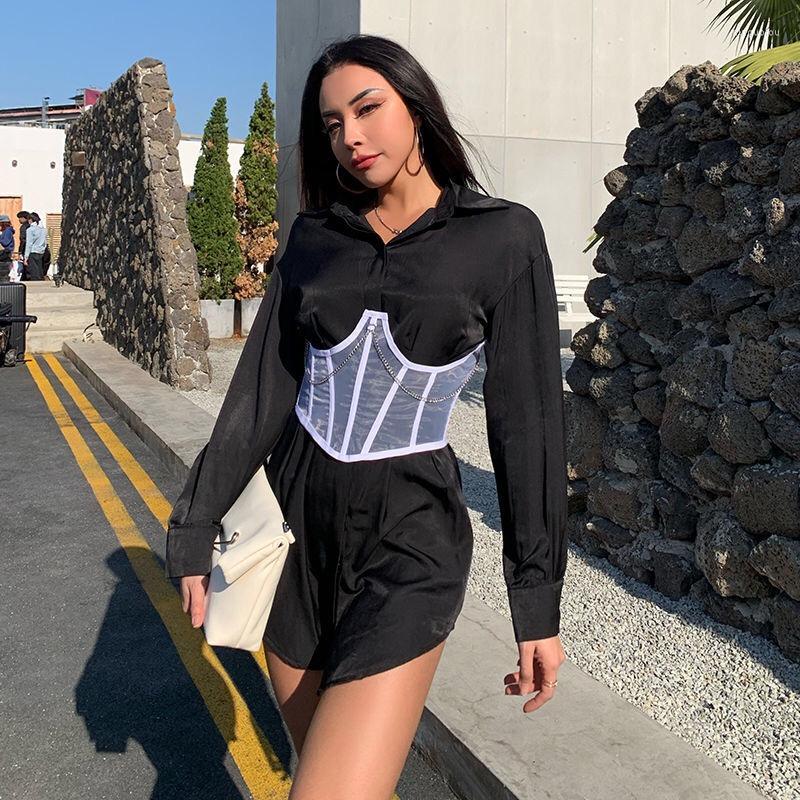 Women' Shapers Fashion Spring Women' Slim-Fitting Lacing Mesh Corset Belt Outwear Sexy Girl Breast Support Underwear Lady Belly, Black
Women' Shapers Fashion Spring Women' Slim-Fitting Lacing Mesh Corset Belt Outwear Sexy Girl Breast Support Underwear Lady Belly, Black