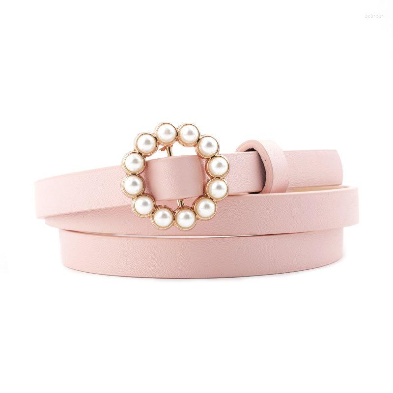 Belts Round Buckle Pearl Women's Casual PU Leather Thin Belt Fashion Decorative Luxury Strap Ladies Simple Pure Color, White
Belts Round Buckle Pearl Women's Casual PU Leather Thin Belt Fashion Decorative Luxury Strap Ladies Simple Pure Color, White
