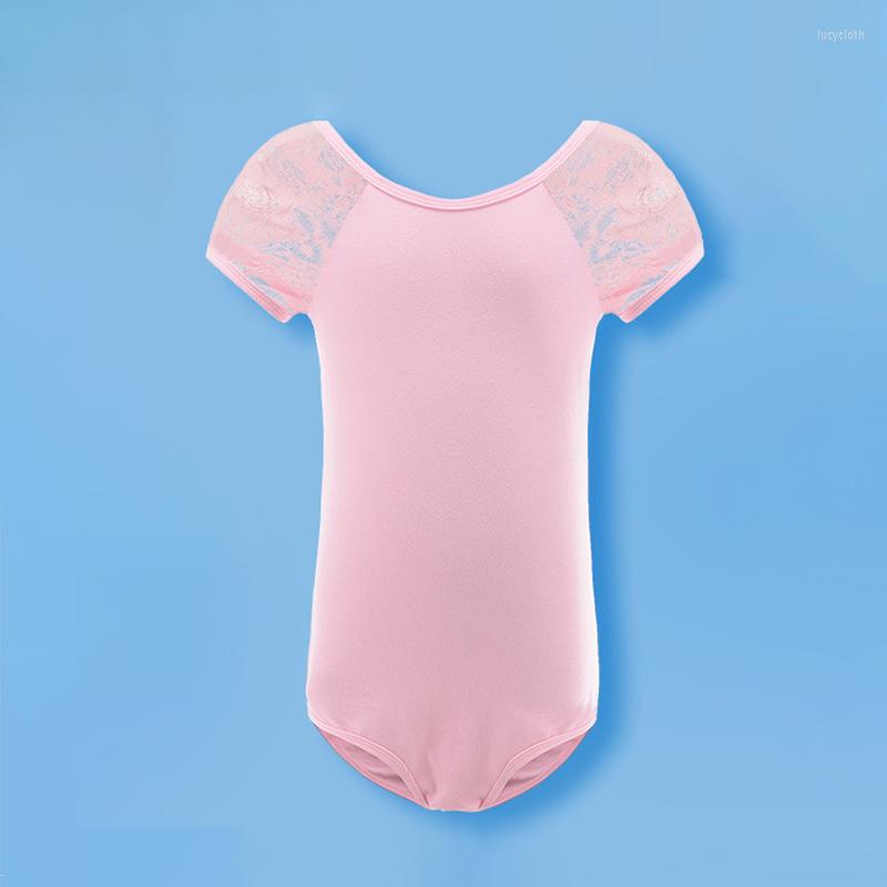 Stage Wear Lace Short Sleeve Girls' Classics Ballet Leotard Gymnastic Dance Tutu Dress Children Practice Clothes, Pink
Stage Wear Lace Short Sleeve Girls' Classics Ballet Leotard Gymnastic Dance Tutu Dress Children Practice Clothes, Pink