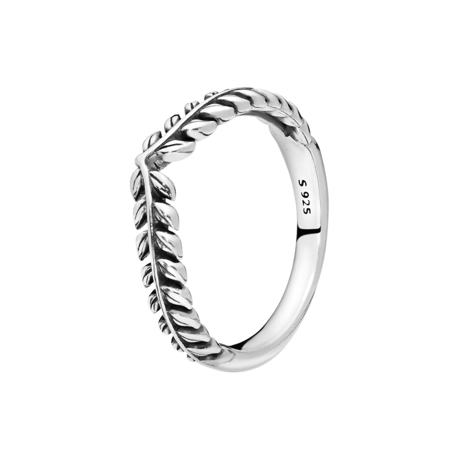 Wheat Grains Wishbone Ring Real Sterling Silver with Original Box for Pandora Fashion Party Jewelry For Women Men Girlfriend Gift Couples Rings Factory wholesale
Wheat Grains Wishbone Ring Real Sterling Silver with Original Box for Pandora Fashion Party Jewelry For Women Men Girlfriend Gift Couples Rings Factory wholesale