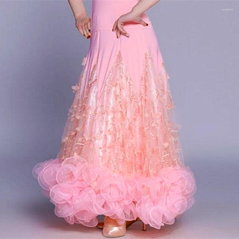 Stage Wear Women's Long Ballroom Skirts Dance Skirt Flamenco Waltz Spanish Costumes China Standard, White
Stage Wear Women's Long Ballroom Skirts Dance Skirt Flamenco Waltz Spanish Costumes China Standard, White