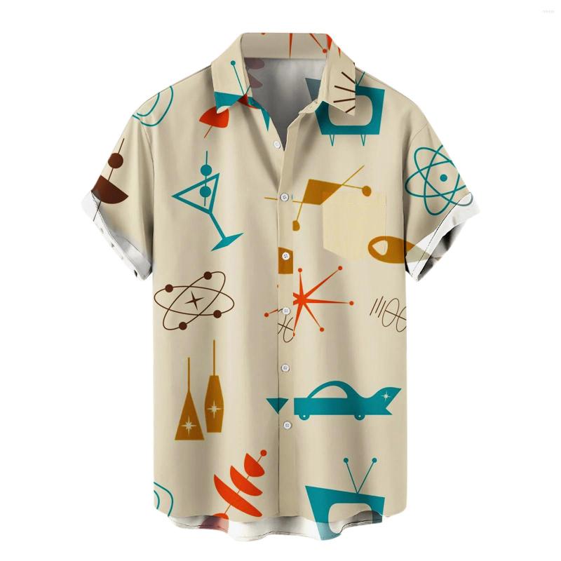 Men' Casual Shirts Male Summer Print Plus Size Shirt Short Sleeve Turn Down Collar Harajuku Graffiti Printed Buttons
Men' Casual Shirts Male Summer Print Plus Size Shirt Short Sleeve Turn Down Collar Harajuku Graffiti Printed Buttons