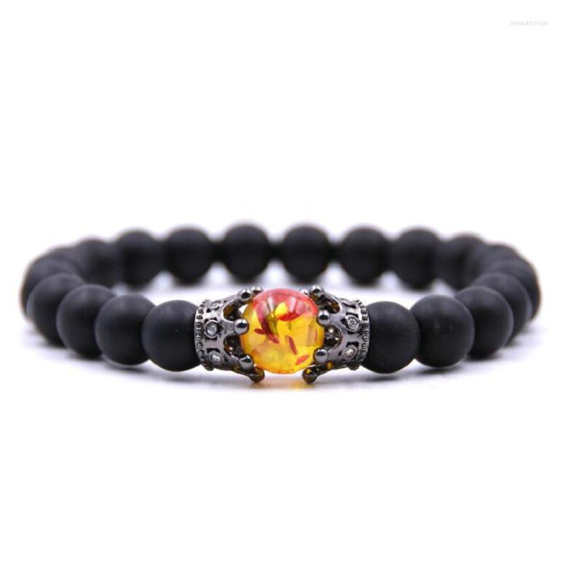 Strand Men CROWN Energy Bracelet Natural Matte Beads Micro Pave CZ 8 MM For Women Handmade DIY Jewelry
Strand Men CROWN Energy Bracelet Natural Matte Beads Micro Pave CZ 8 MM For Women Handmade DIY Jewelry