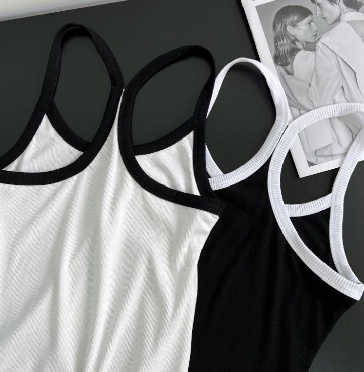 Women' T Shirts 124916 124917 124918 Fashion Classic Luxury Designer Women Summer Drill Letter Vest Foundation Versatile Simple Tank Camis, Black
Women' T Shirts 124916 124917 124918 Fashion Classic Luxury Designer Women Summer Drill Letter Vest Foundation Versatile Simple Tank Camis, Black