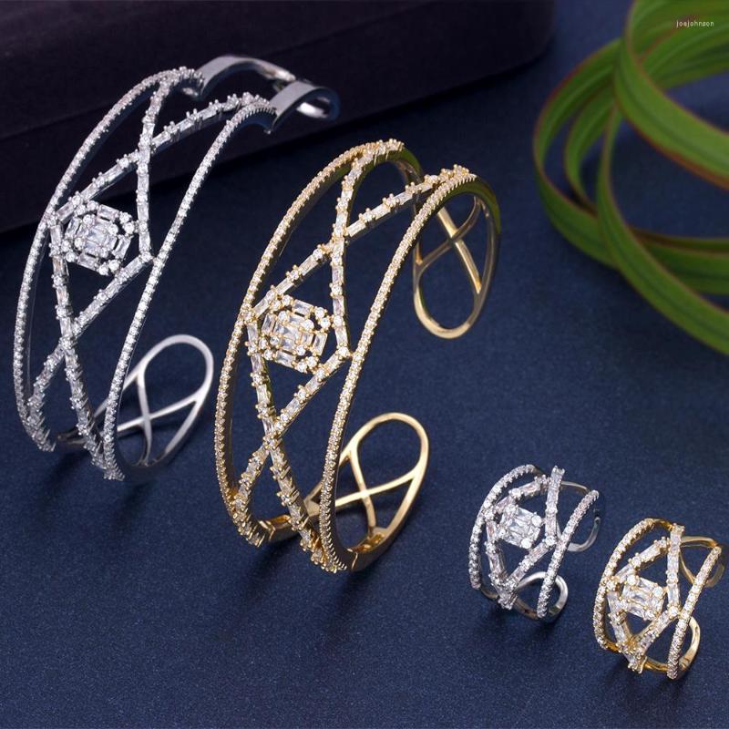 Necklace Earrings Set BRIDE TALK Jewelry Two Piece Unique African Bangle&Ring Finger Accessories For Women, Picture shown
Necklace Earrings Set BRIDE TALK Jewelry Two Piece Unique African Bangle&Ring Finger Accessories For Women, Picture shown