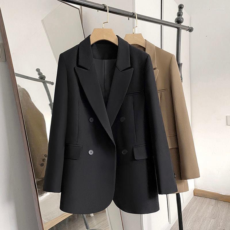 Women's Suits Fashion Street Loose Casual Versatile Coffee Color Coat Women Jaket Suit Style, Khaki
Women's Suits Fashion Street Loose Casual Versatile Coffee Color Coat Women Jaket Suit Style, Khaki