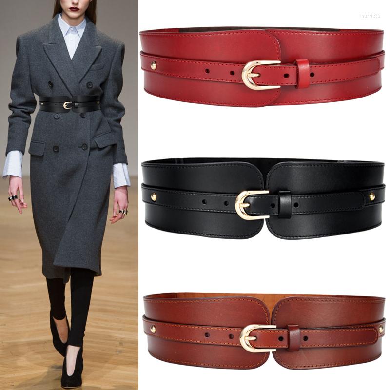Belts H3288 Women Wide Elastic Waist Belt Ladies Cowhide Fashion Simple Solid Color Seal Genuine Leather Waistband Accessories, Black
Belts H3288 Women Wide Elastic Waist Belt Ladies Cowhide Fashion Simple Solid Color Seal Genuine Leather Waistband Accessories, Black