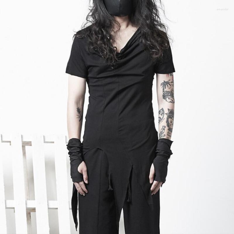 Men's T Shirts Men Nightclub Asymmetric Shirt Singer Punk Hiphop Stage Costume Mens Gothic Style Hip Hop Streetwear Slim Fit Tee Tops, Asian size
Men's T Shirts Men Nightclub Asymmetric Shirt Singer Punk Hiphop Stage Costume Mens Gothic Style Hip Hop Streetwear Slim Fit Tee Tops, Asian size