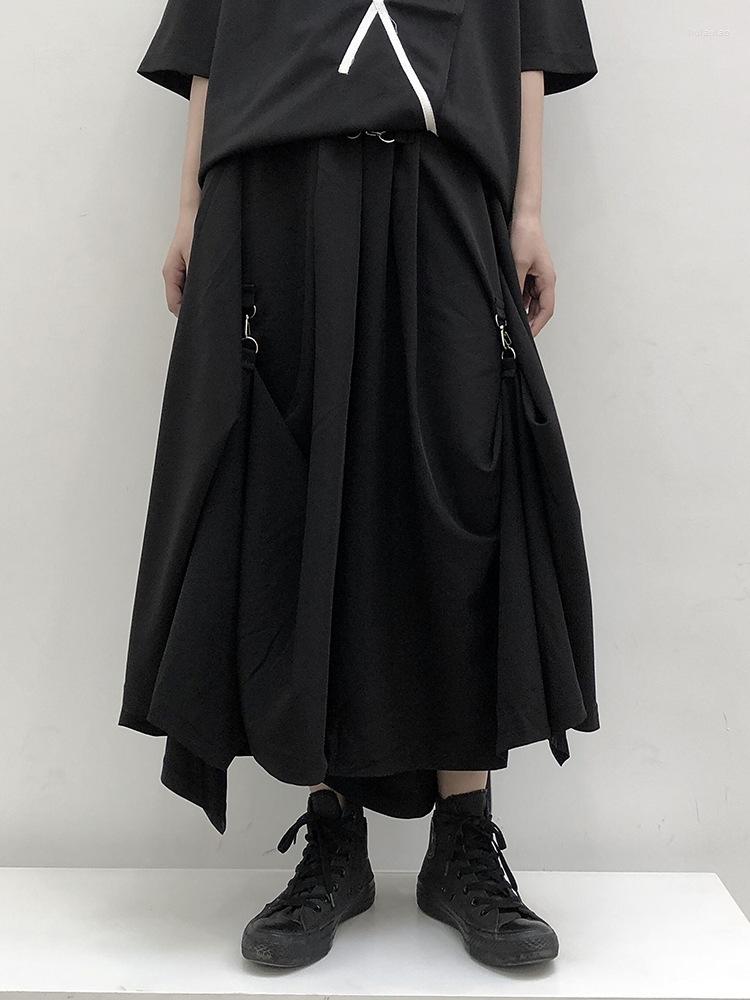 Women's Pants Ladies Pant Skirt Wide Leg Classic Dark Personality Simple Fashion Irregular Design Large Pleated, Black
Women's Pants Ladies Pant Skirt Wide Leg Classic Dark Personality Simple Fashion Irregular Design Large Pleated, Black